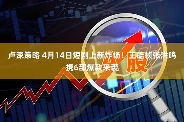 卢深策略 4月14日短剧上新炸场!王皓祯张洪鸣携6部爆款来袭